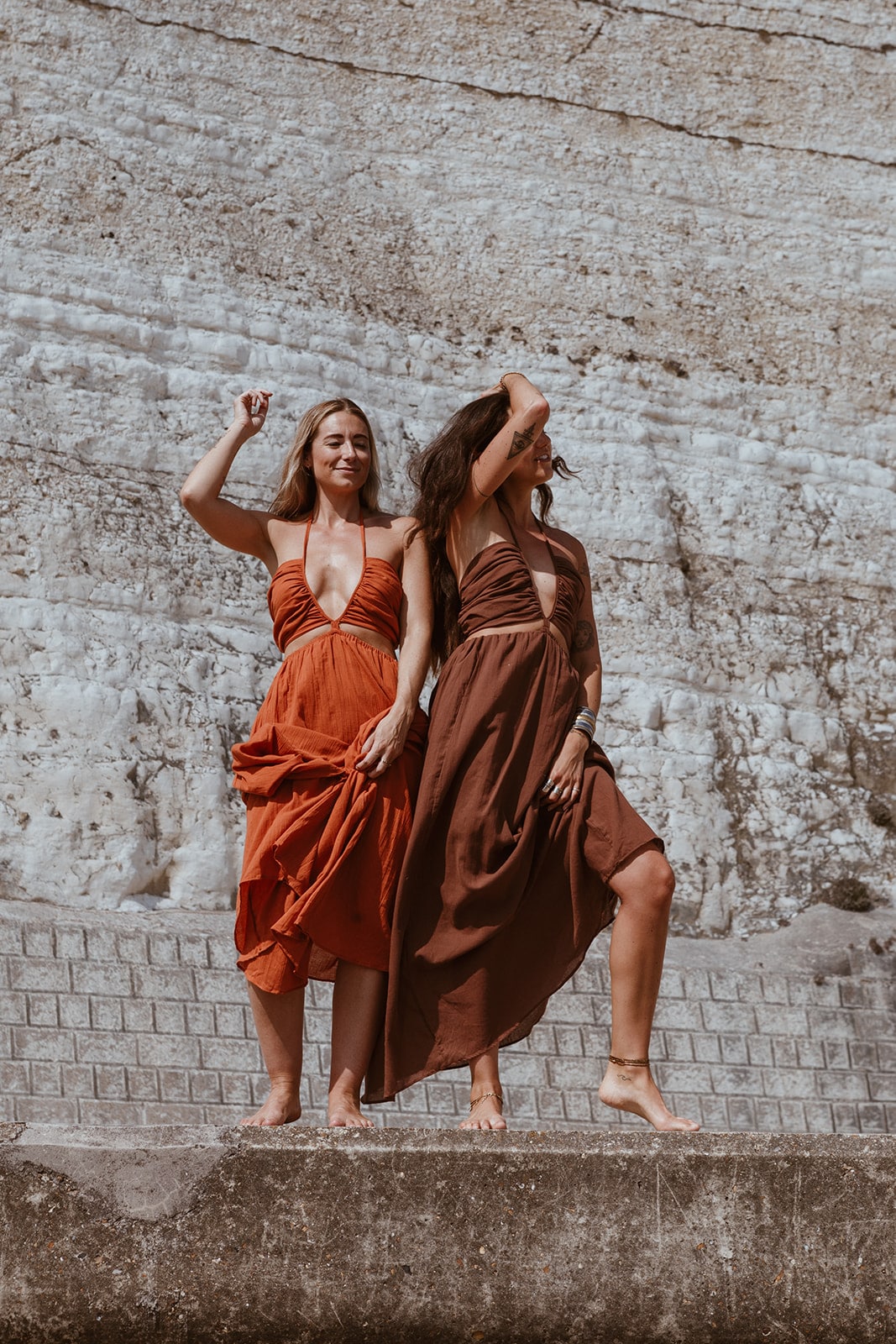 Aurora Dress Burnt Orange – B.Y BOHO