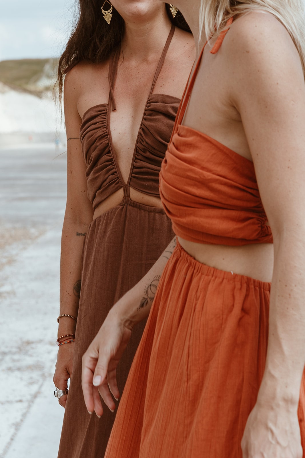 Aurora Dress Burnt Orange B.Y BOHO Aurora Dress Burnt Orange B.Y BOHO