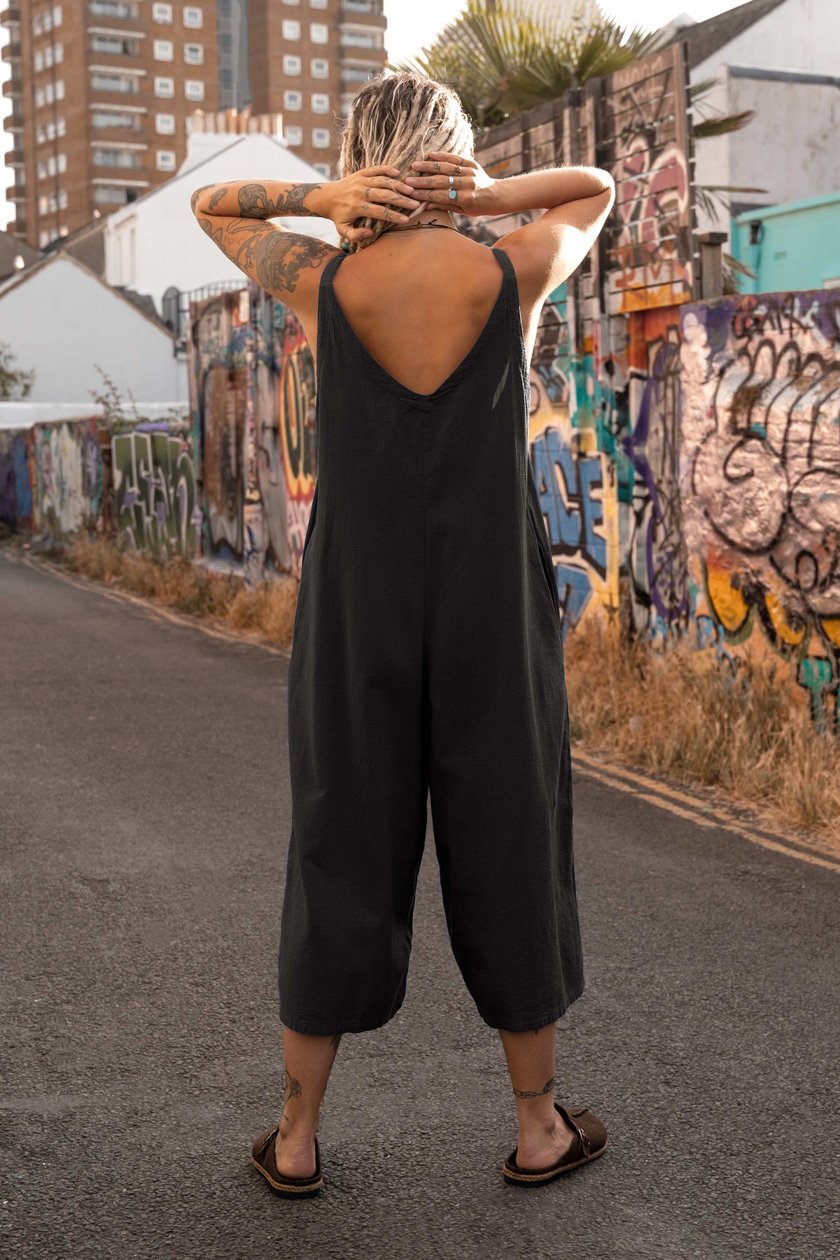 Bee Jumpsuit Black