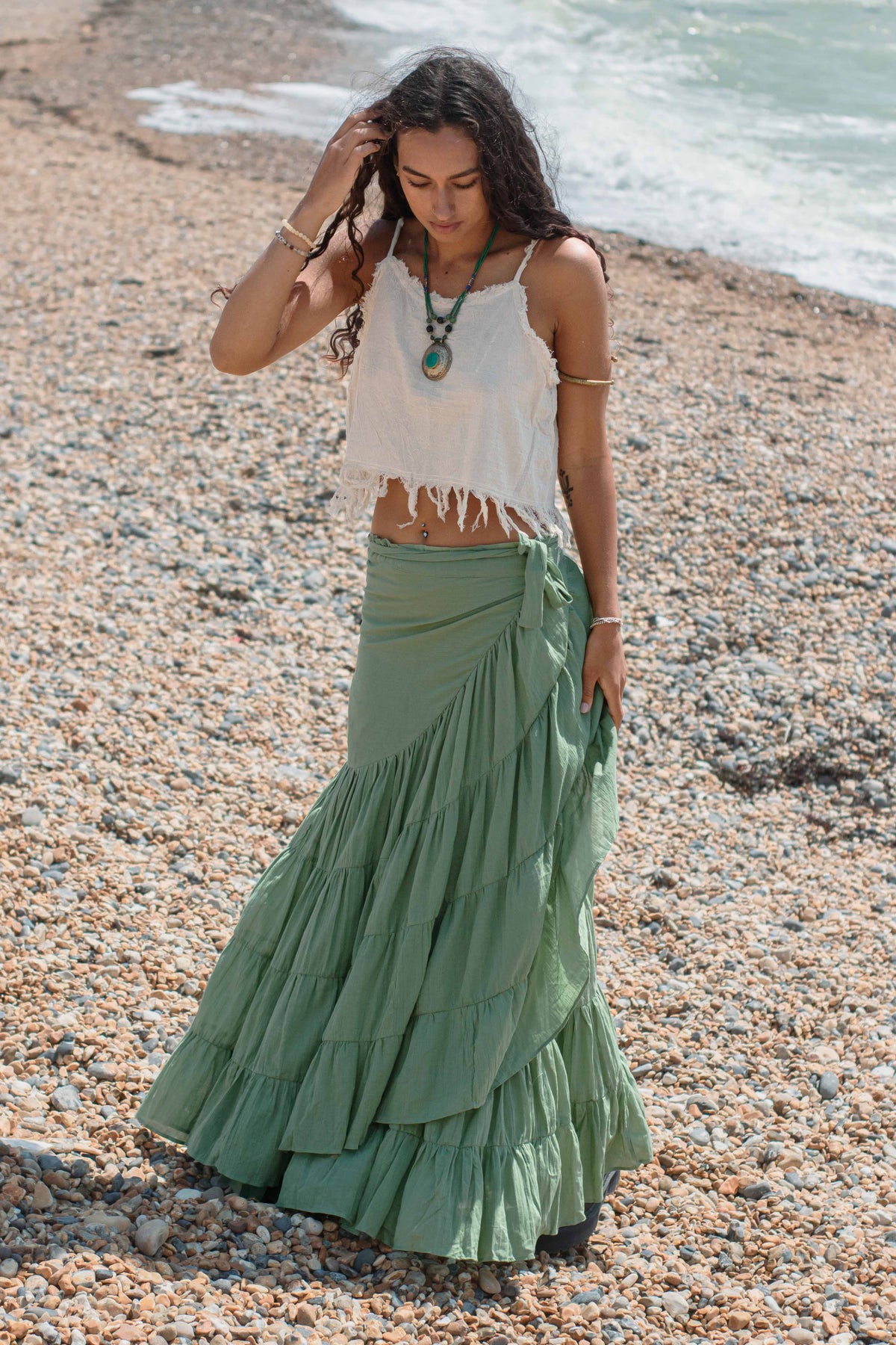 Fringe Top Natural