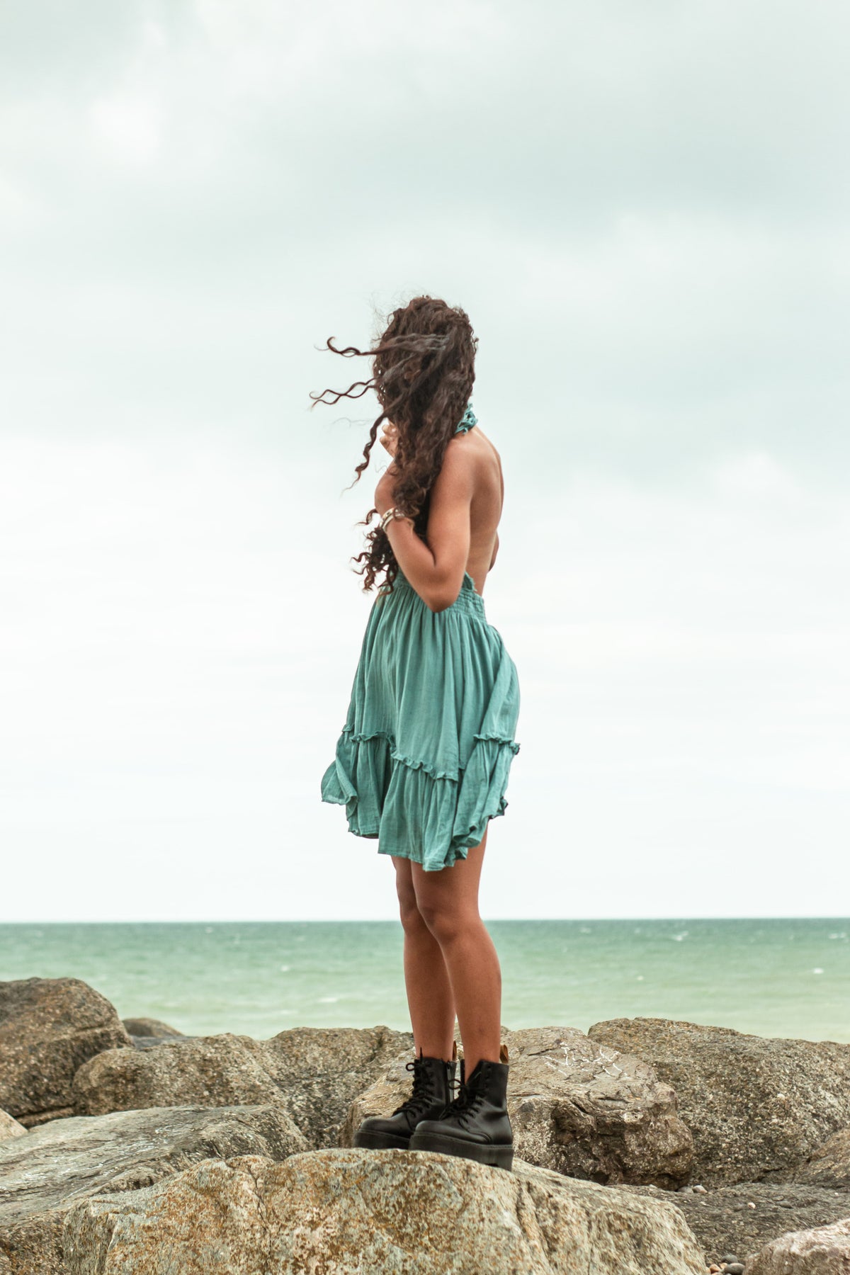 Azora Dress Aquamarine