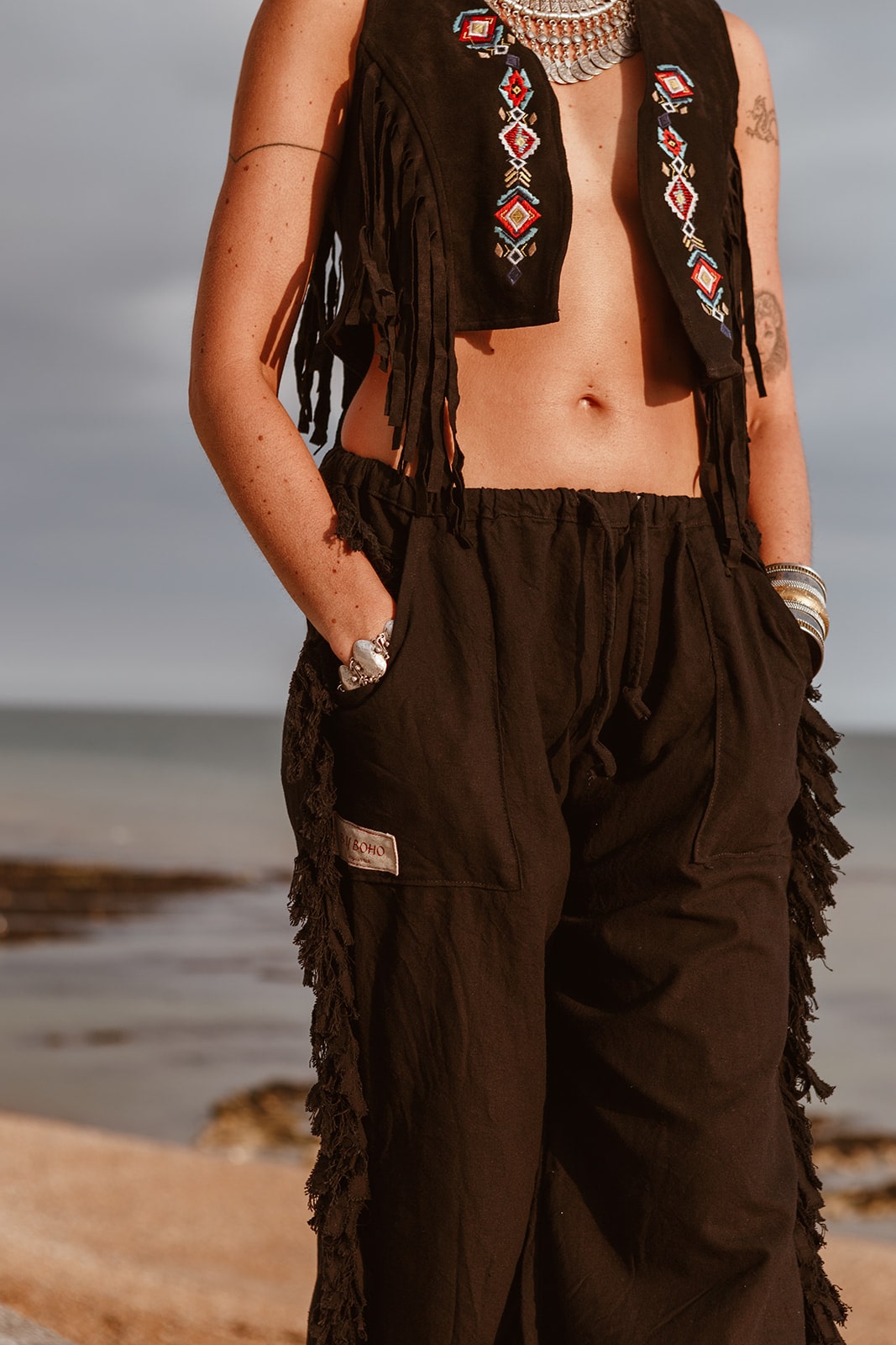 Jessi Trousers Black