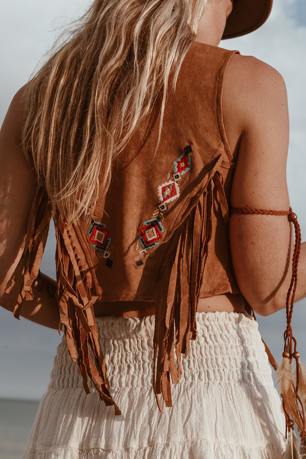 Boho waistcoat outlet