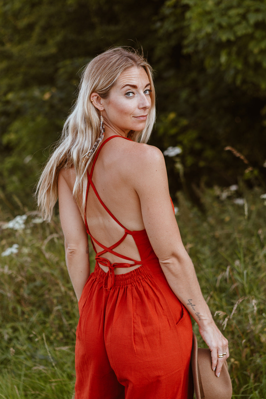 Cassie Jumpsuit Terracotta
