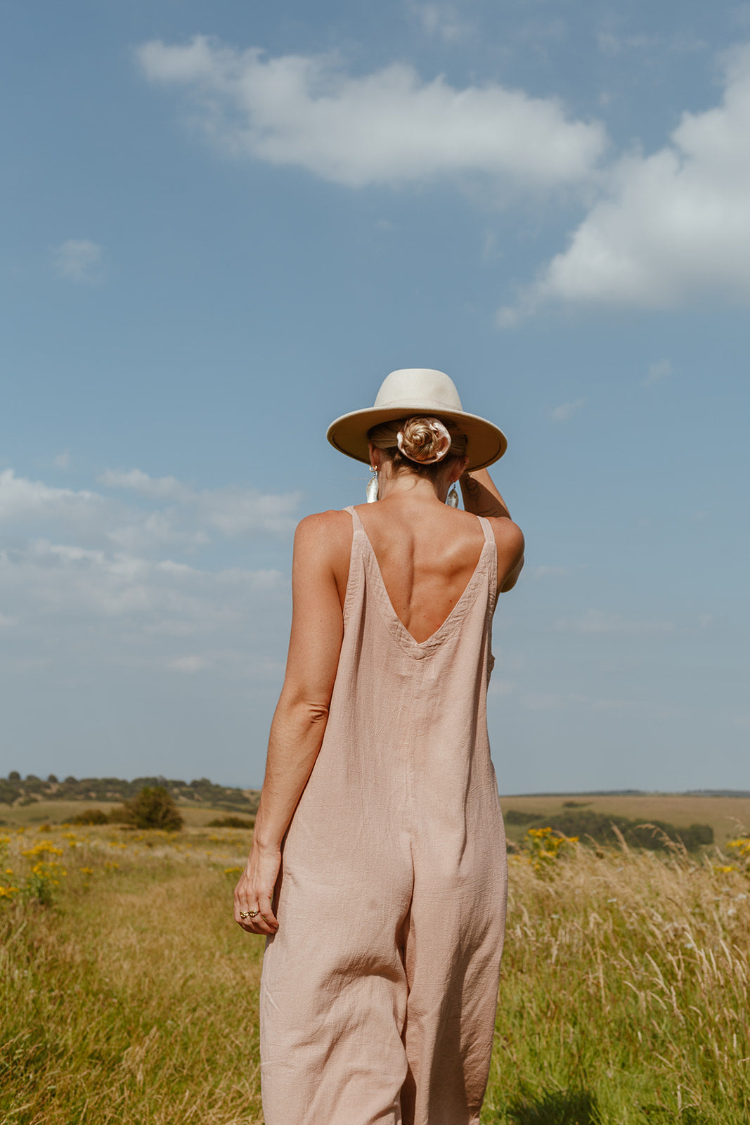 Bee Jumpsuit Pink