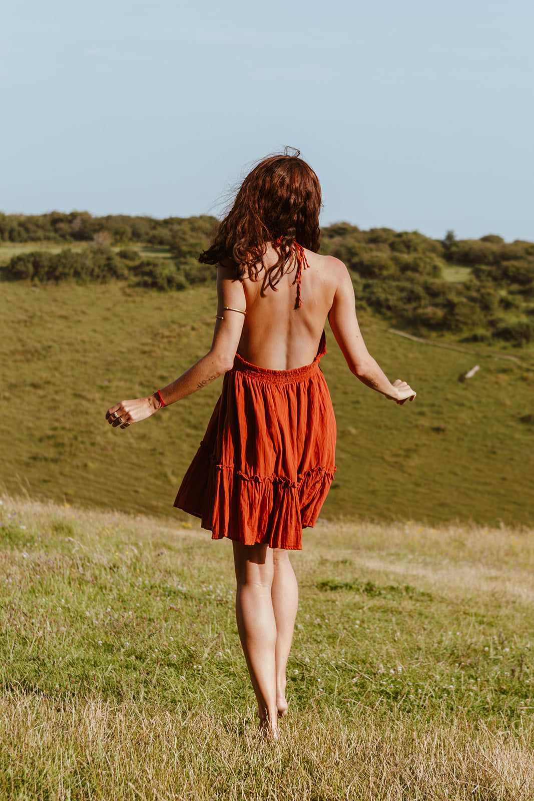 Azora Dress Terracotta