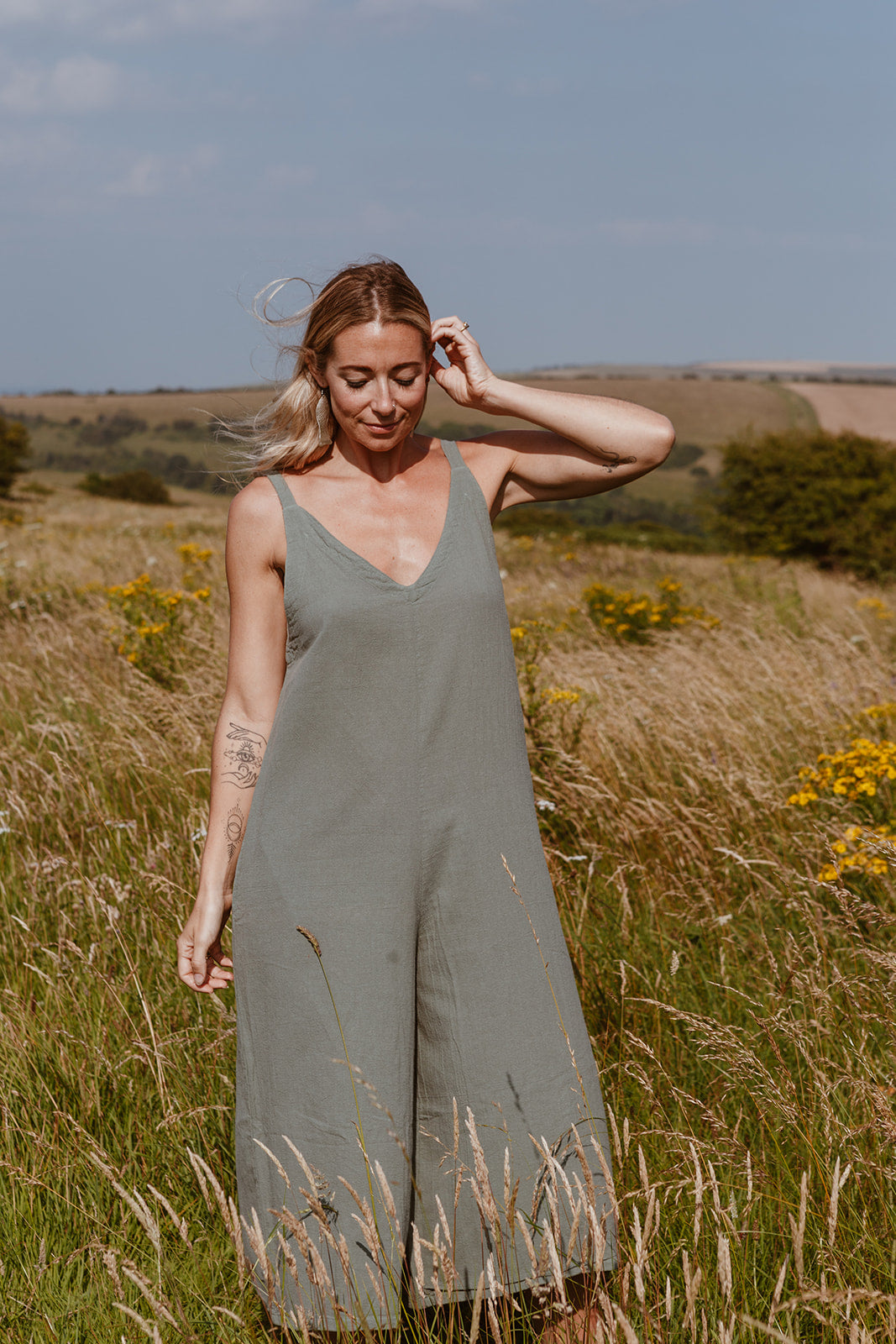 Bee Jumpsuit Botanic