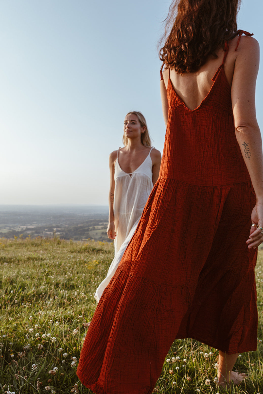 Thalia Dress Terracotta
