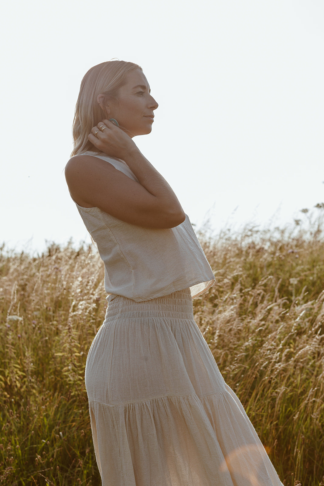 Chiara Skirt Natural