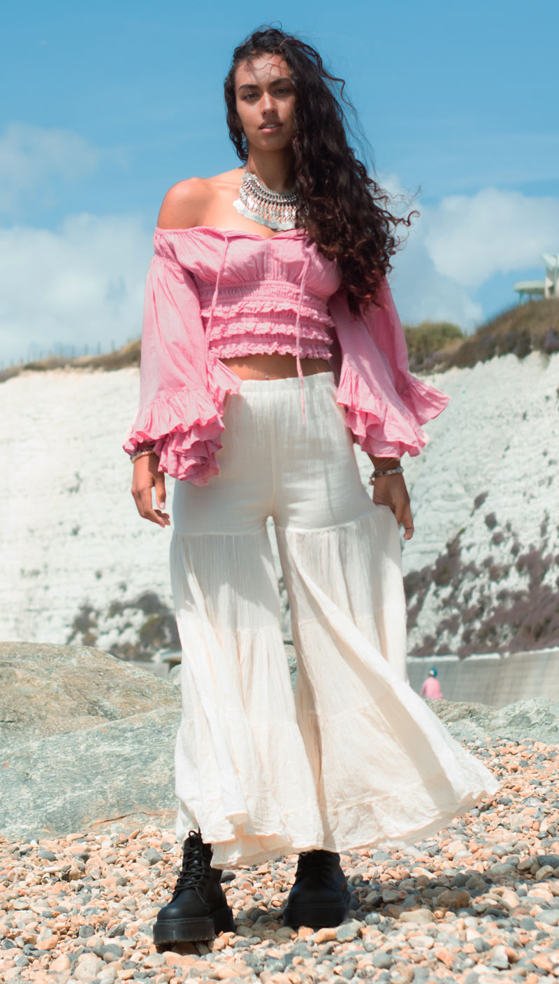 Delilah Top Rose Dust