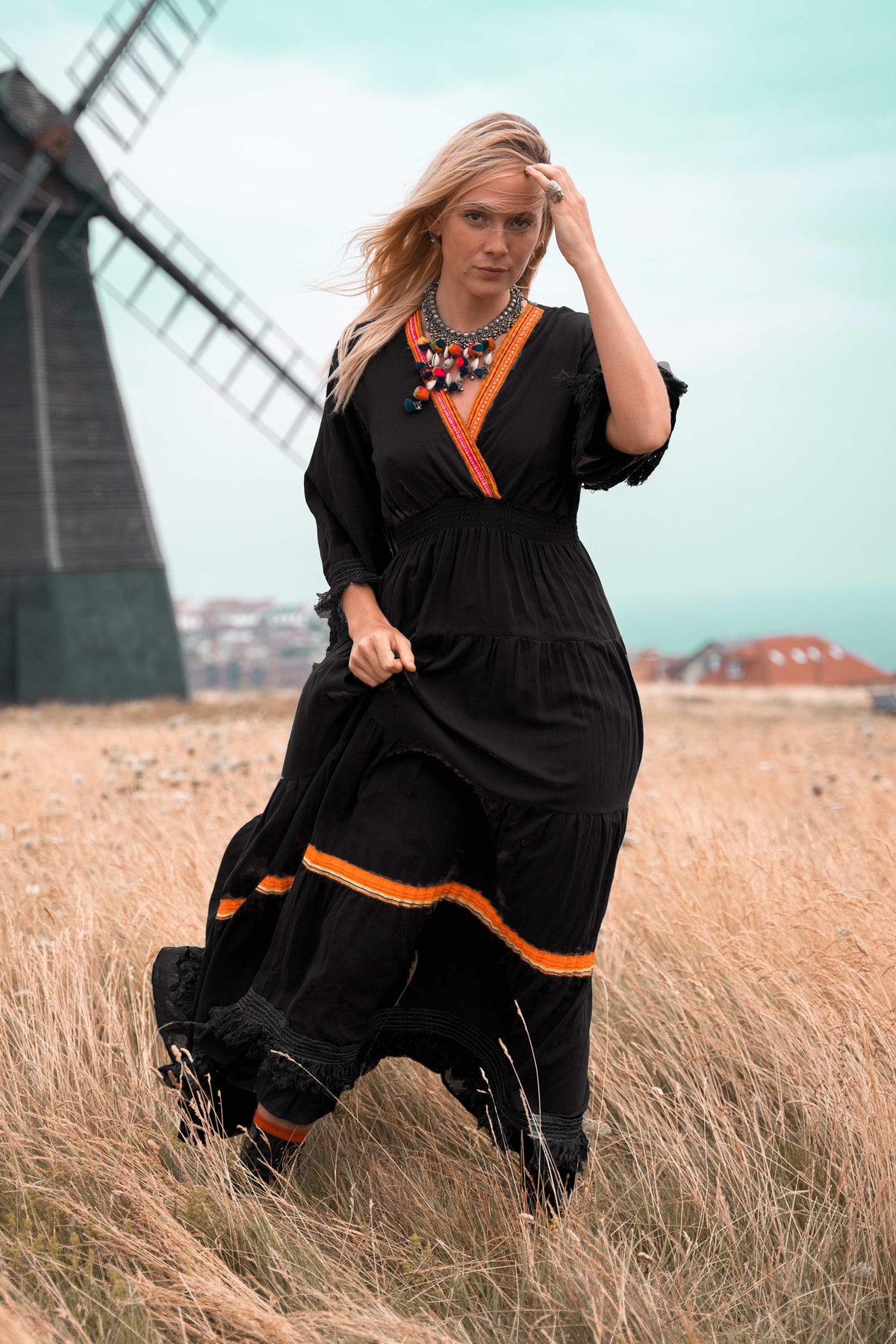 Delilah Dress Black
