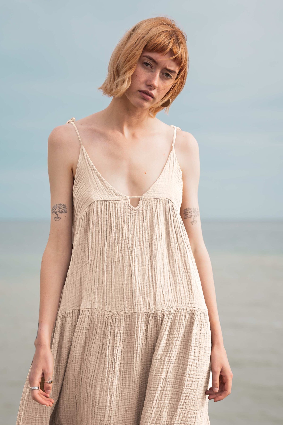 Thalia Dress Sand