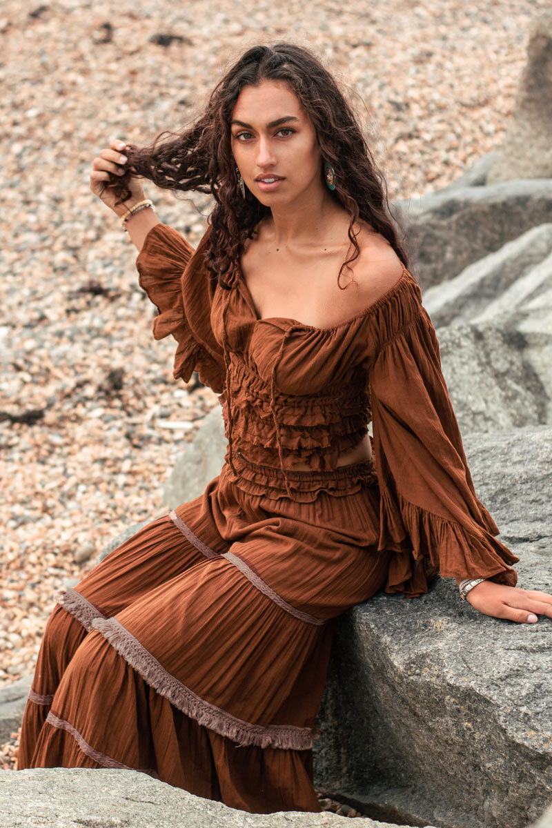 Leila Trousers Brown