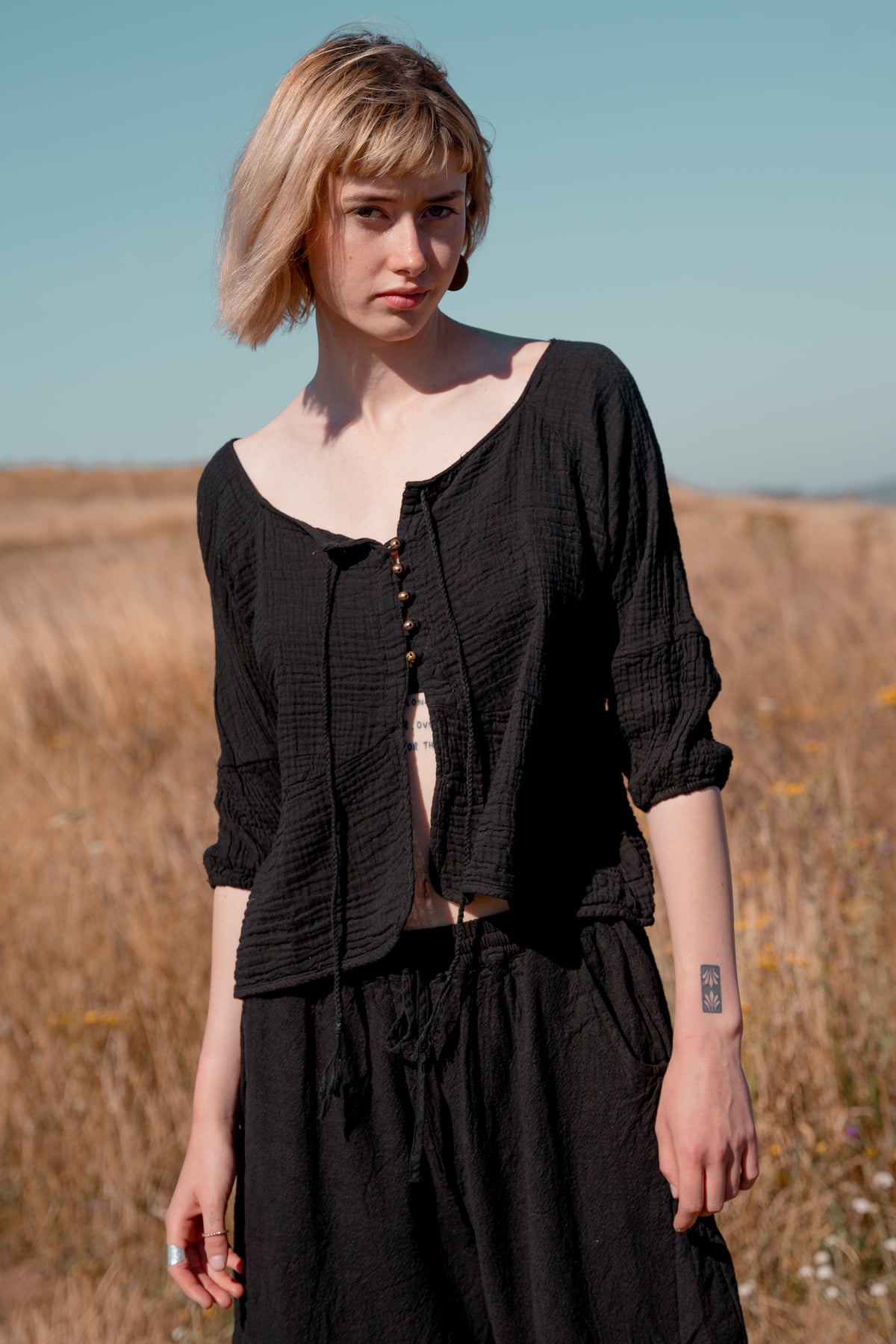 Riley Trousers Black