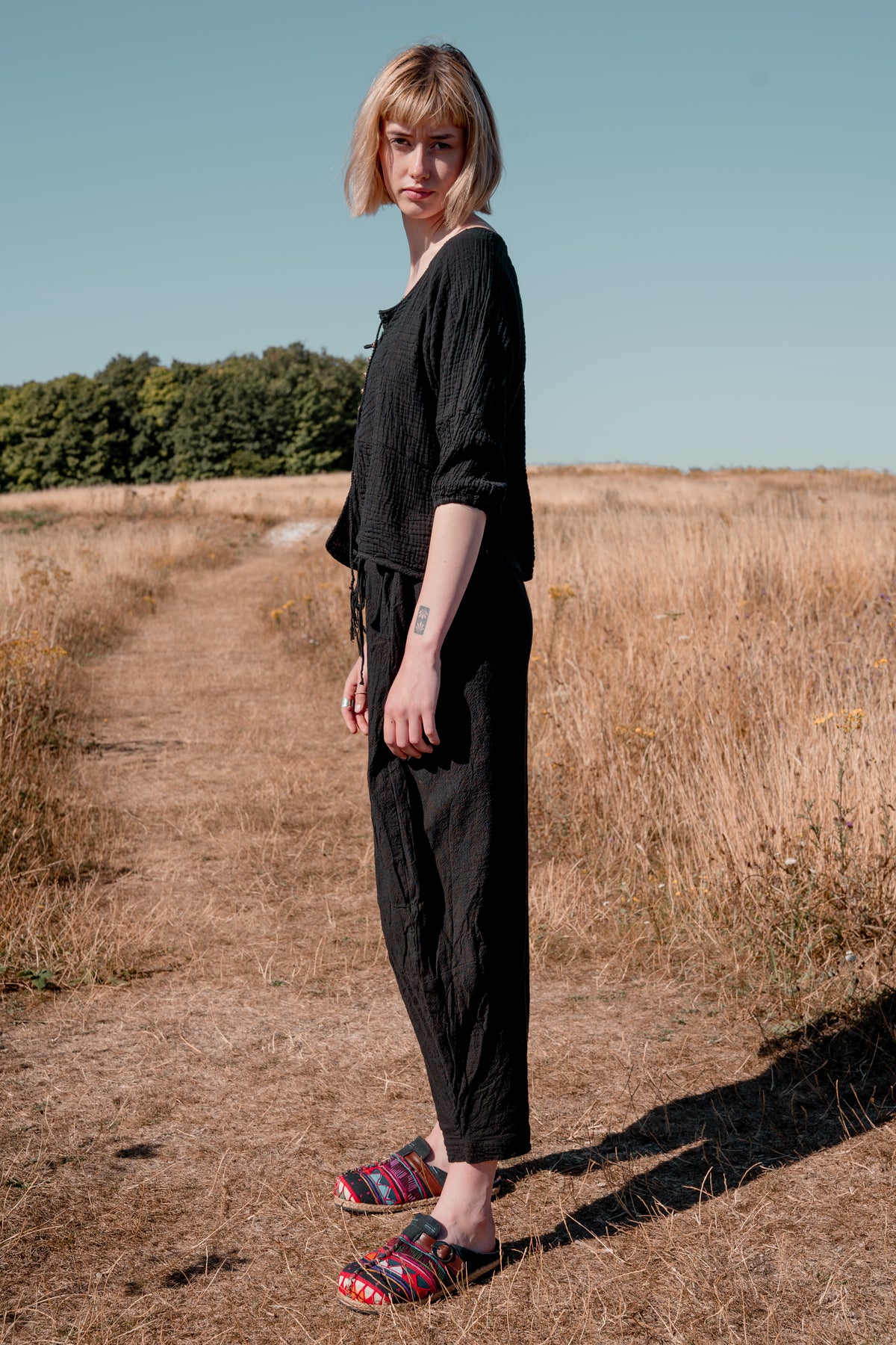 Riley Trousers Black