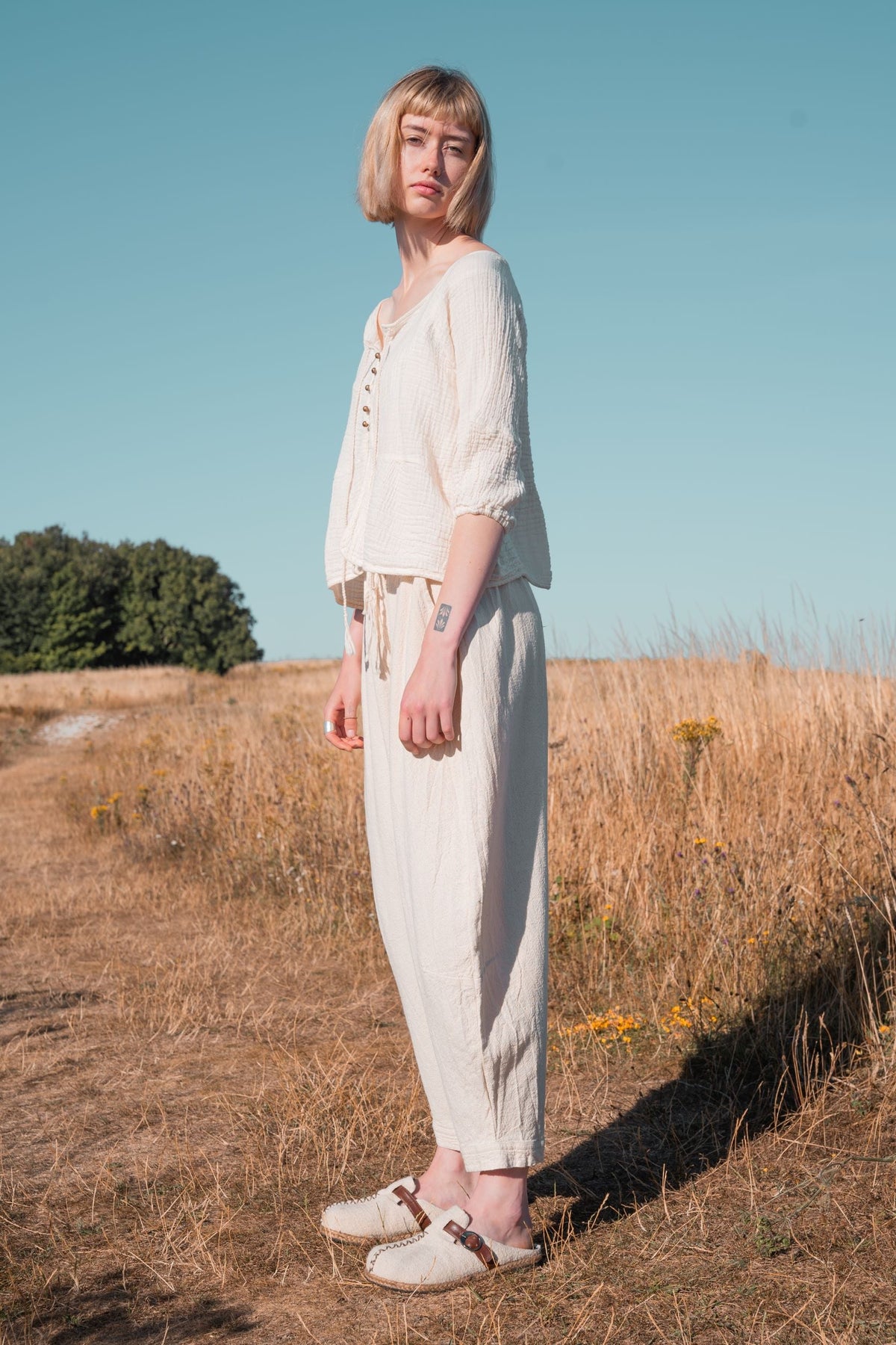 Riley Trousers Natural