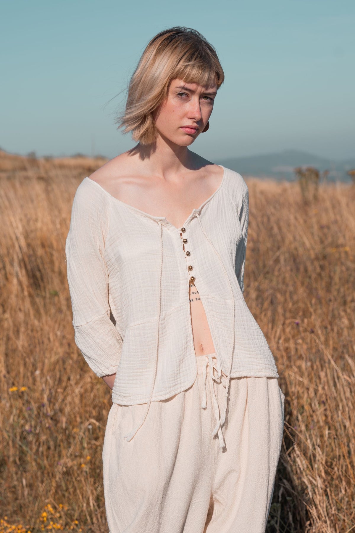 Riley Trousers Natural