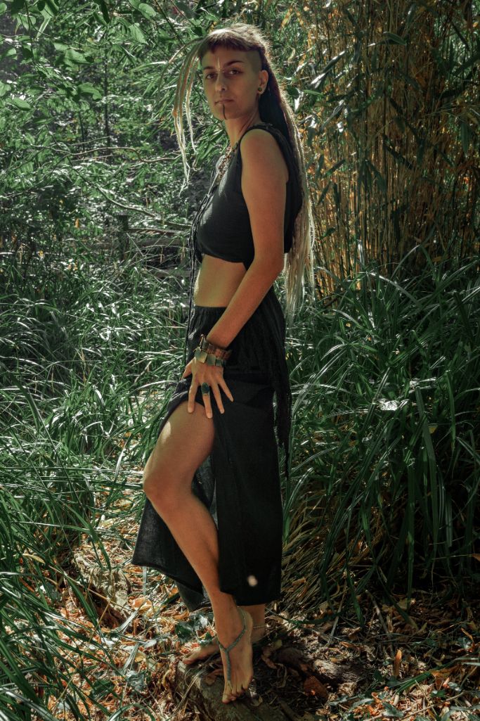Nyma Skirt Black