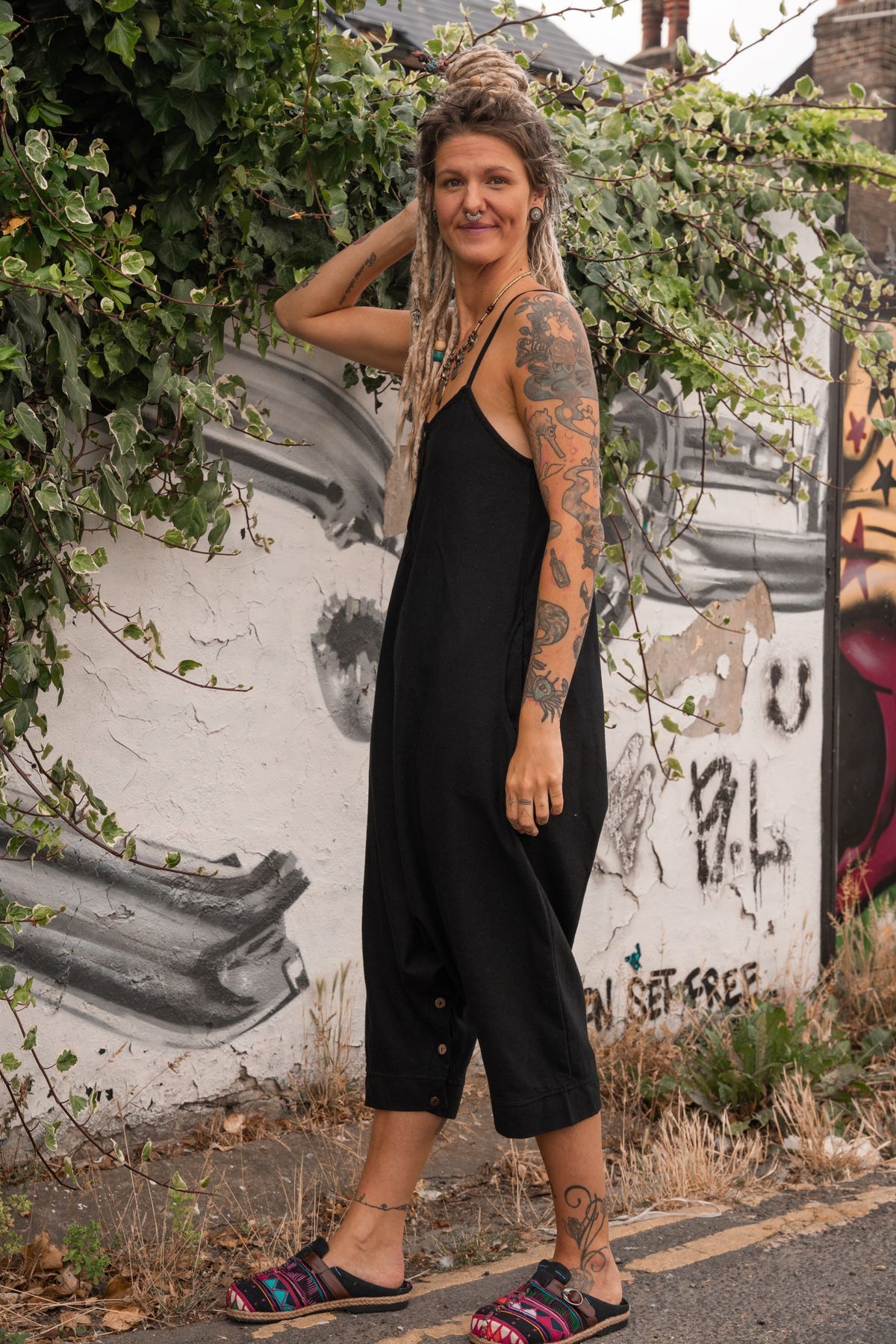 Baby Jumpsuit Black