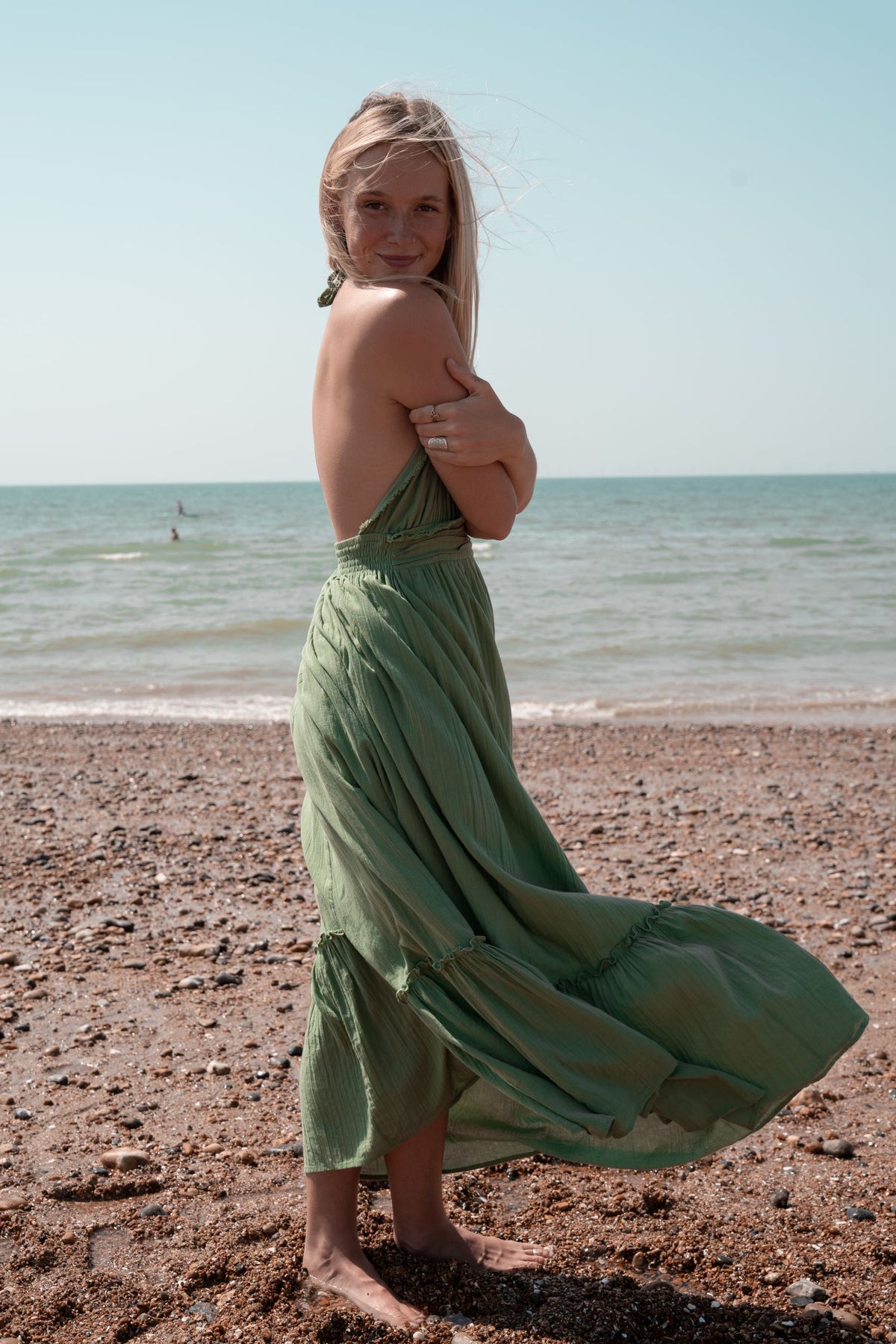 Diba Dress Botanic Green