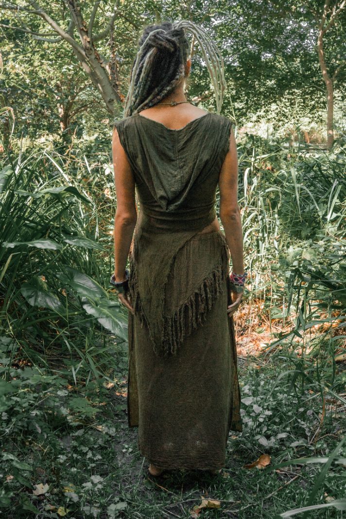 Nyma Skirt Green
