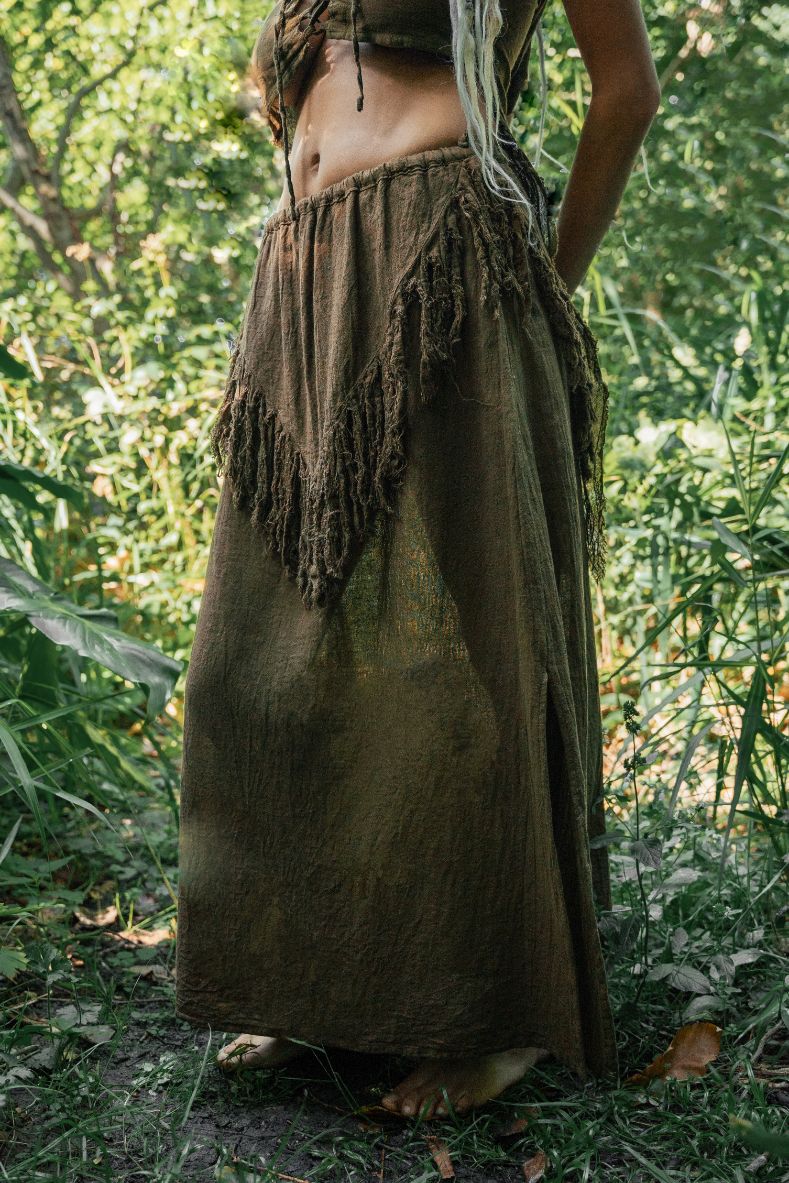 Nyma Skirt Green