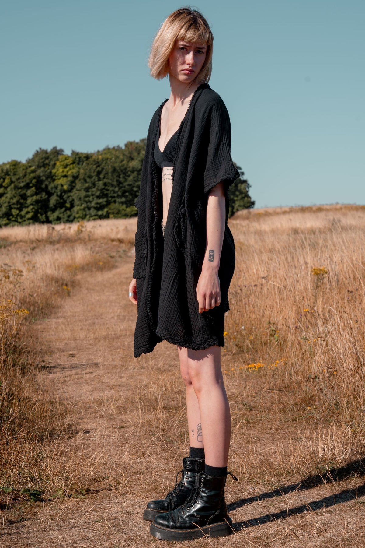 Dahlia Cardigan Black