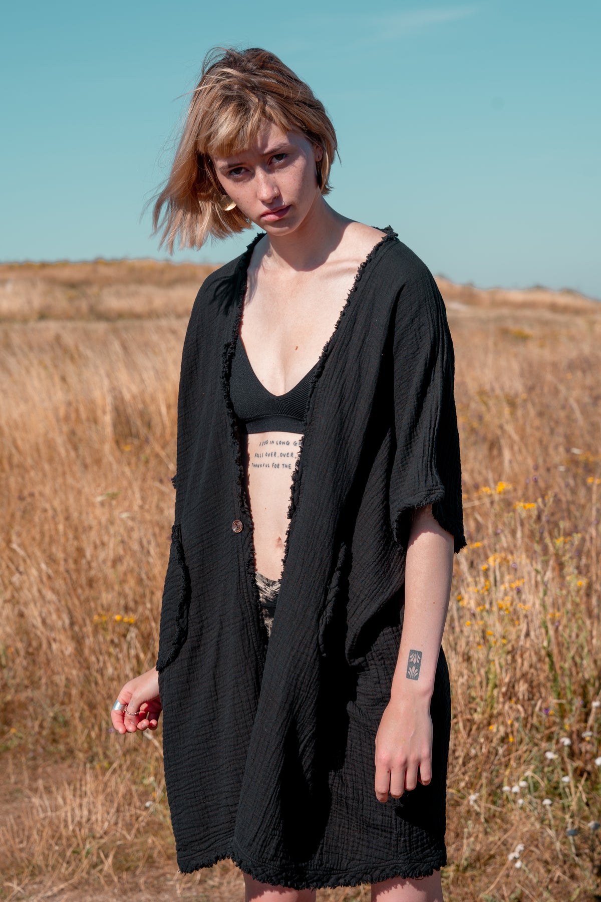 Dahlia Cardigan Black