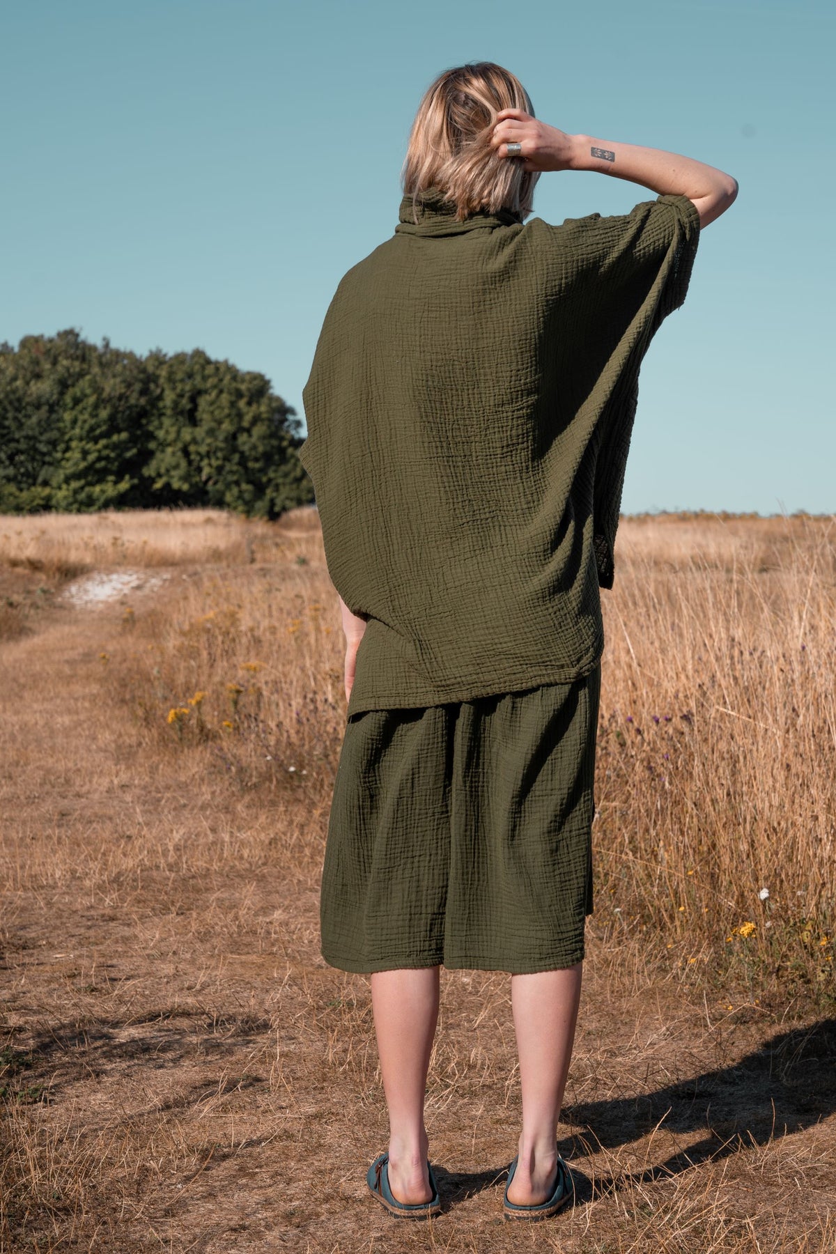 Lily Trousers Pine Breeze