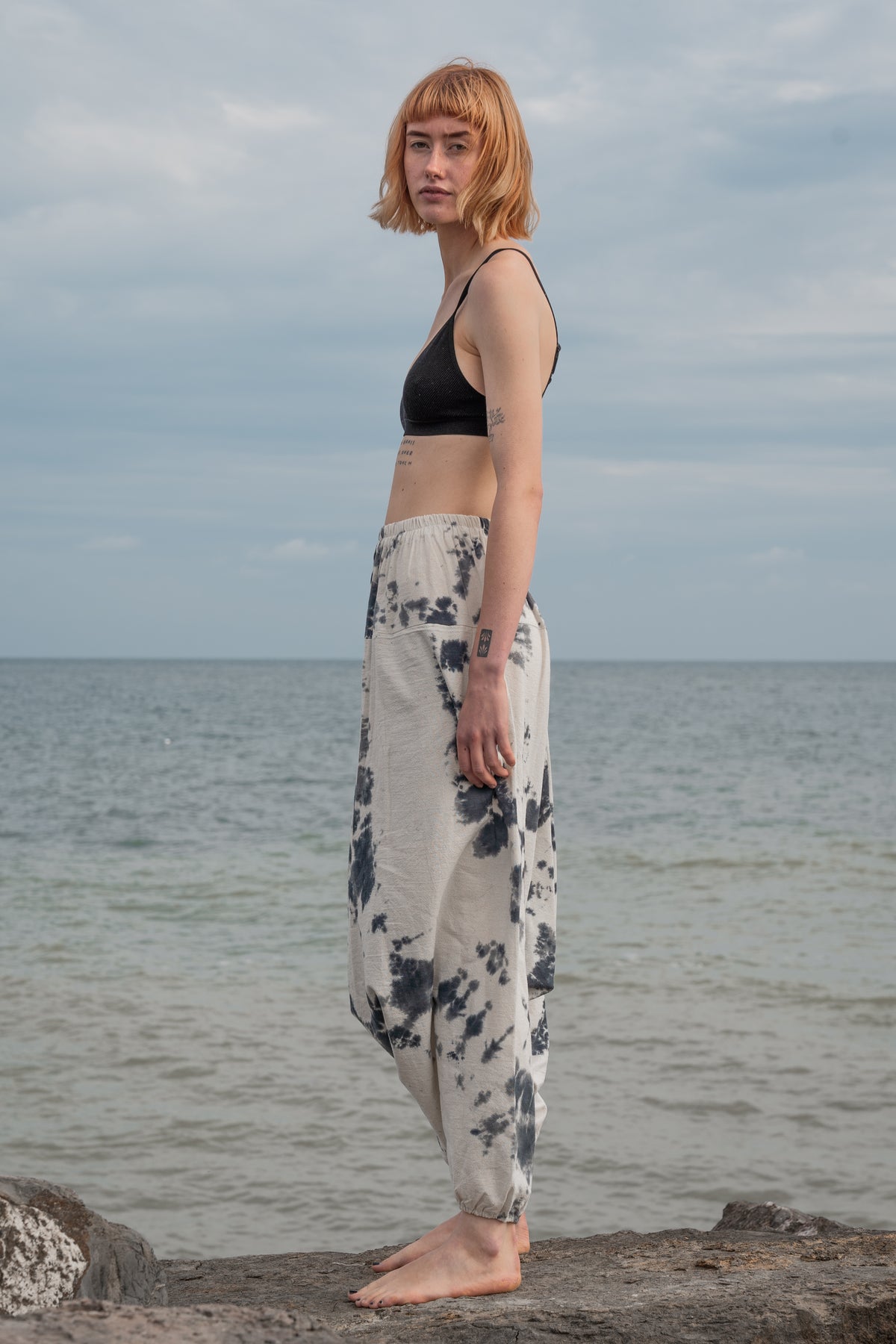 Sky Harem Trousers Cloudy