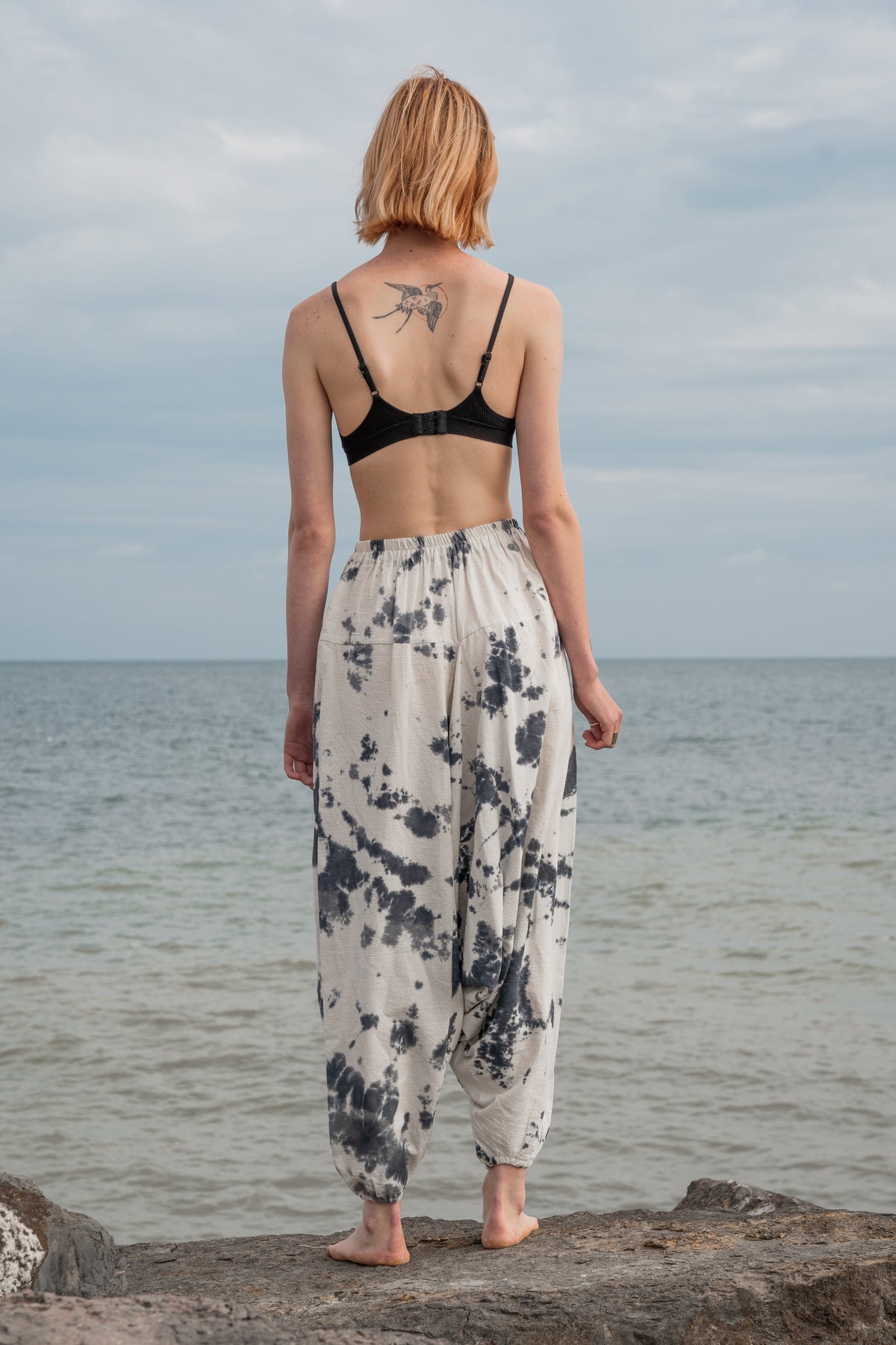 Sky Harem Trousers Cloudy