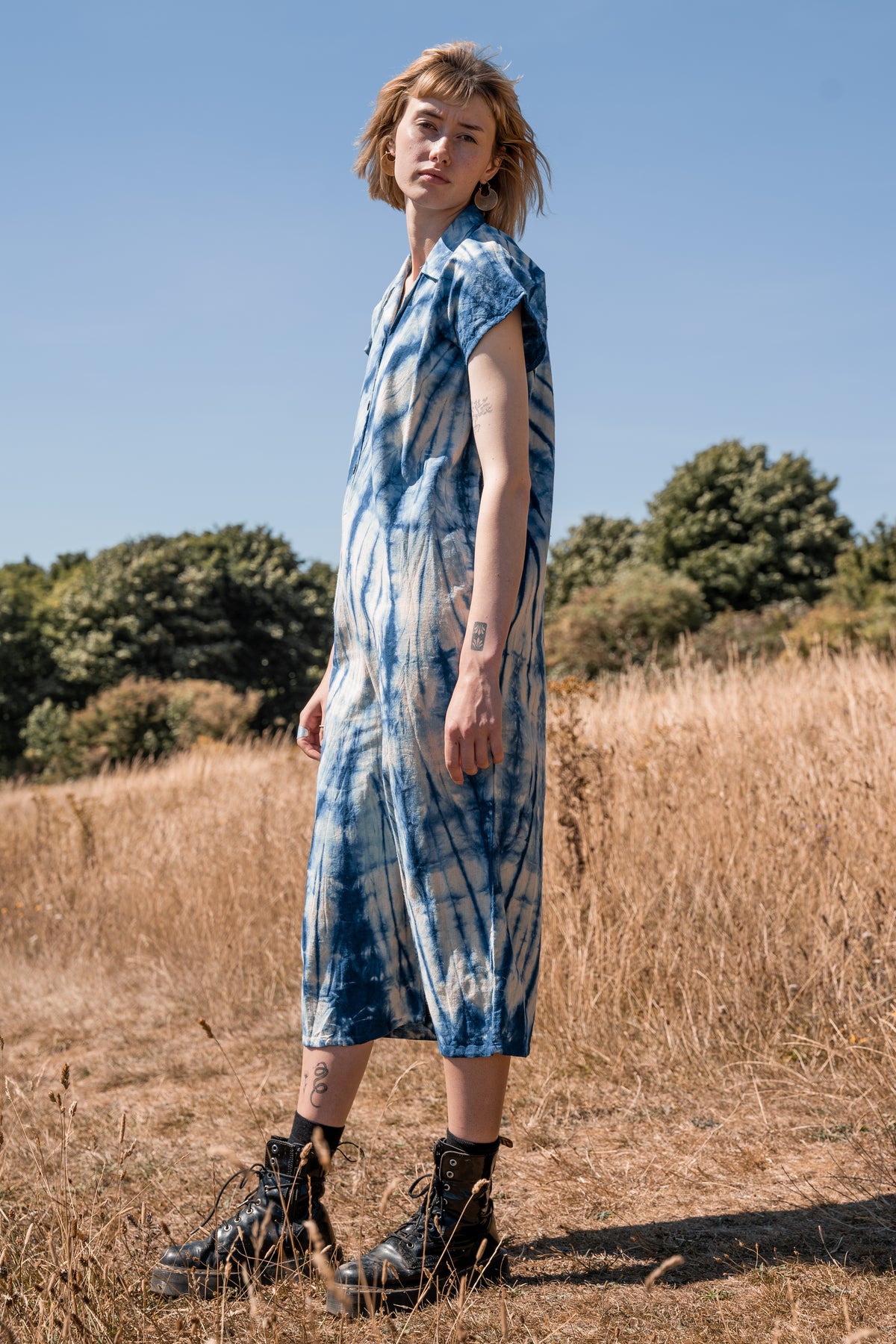 Sky Jumpsuit Shine
