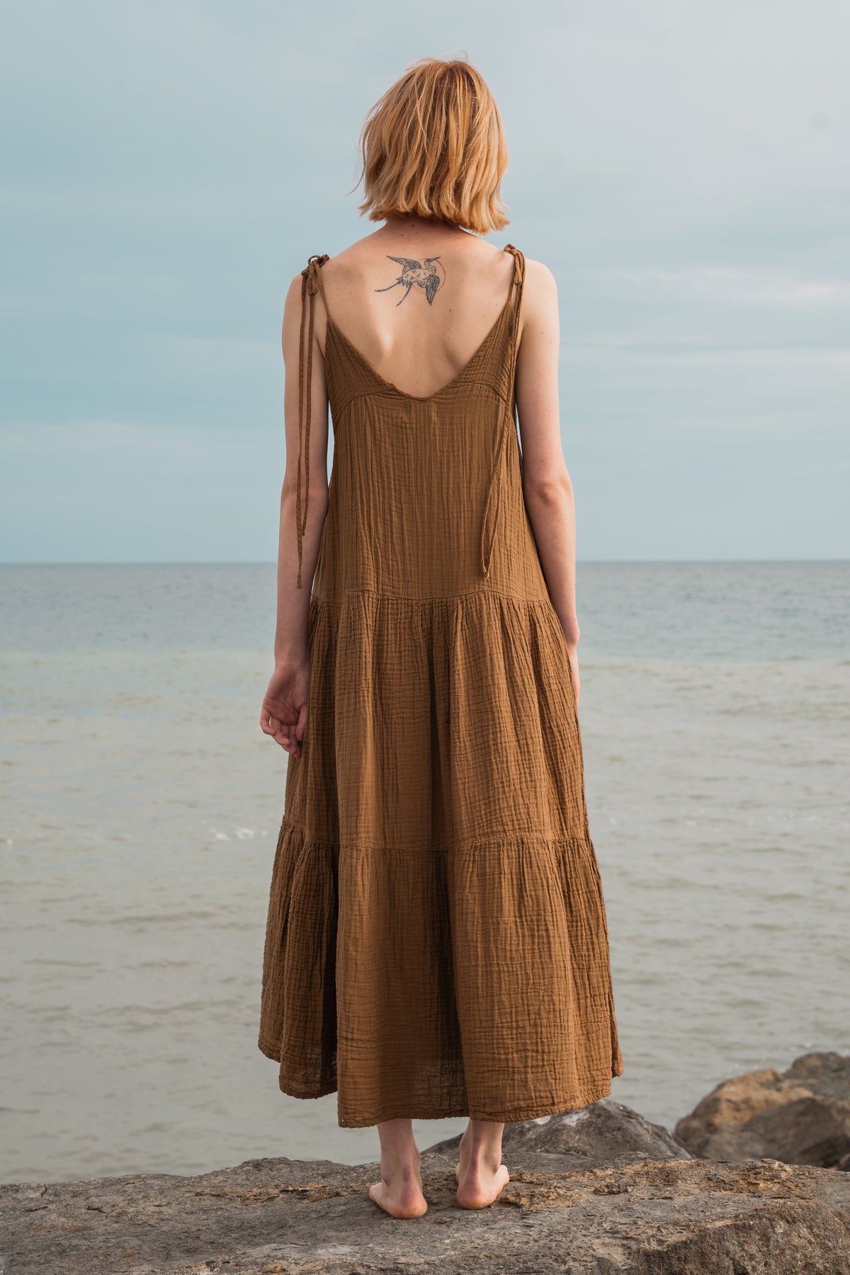 Thalia Dress Camel