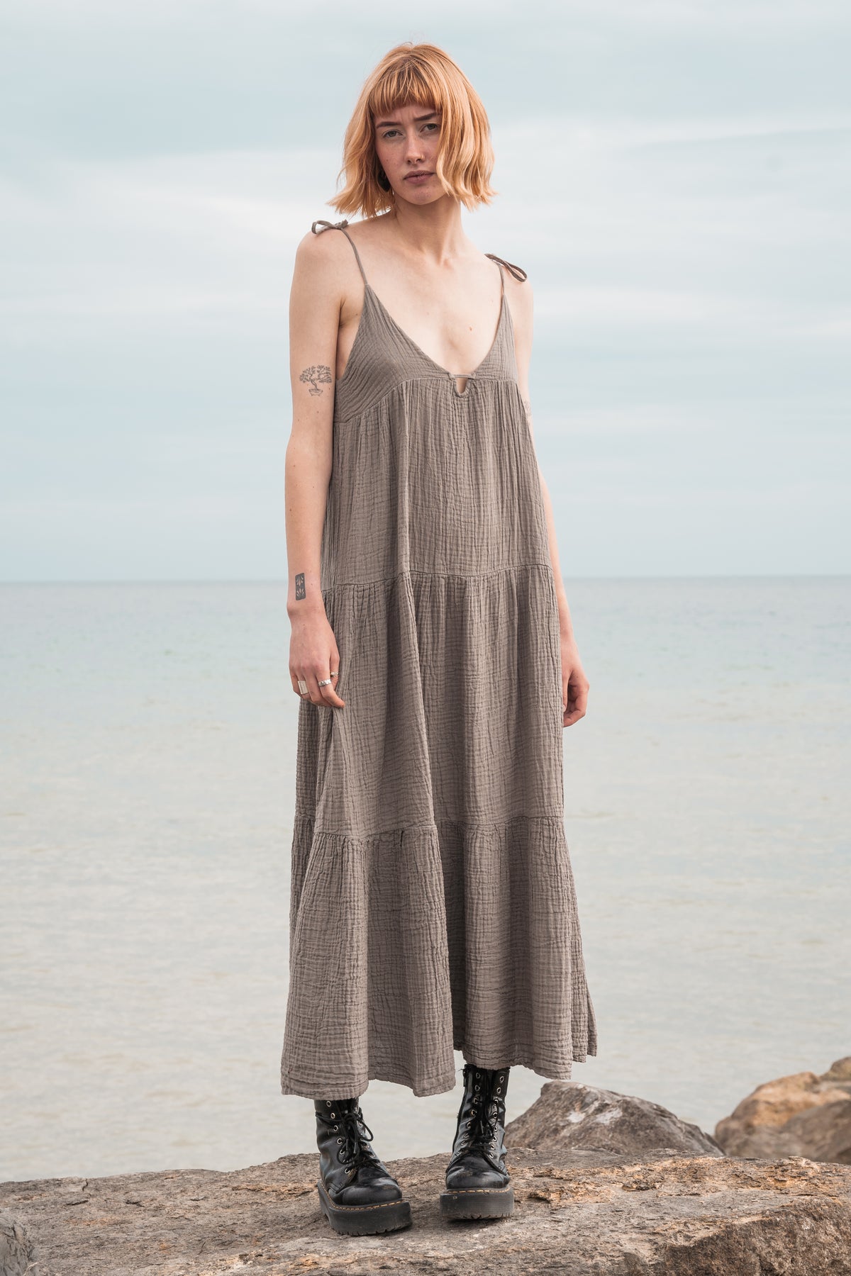 Thalia Dress Stone