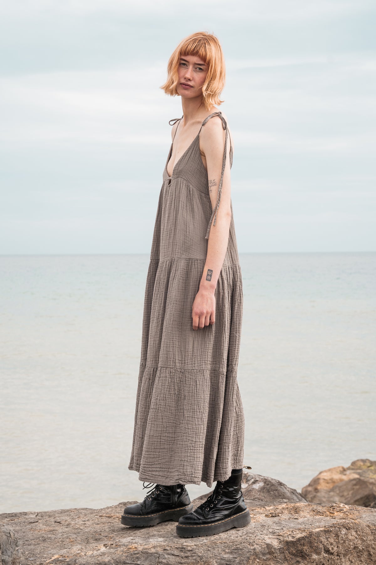 Thalia Dress Stone