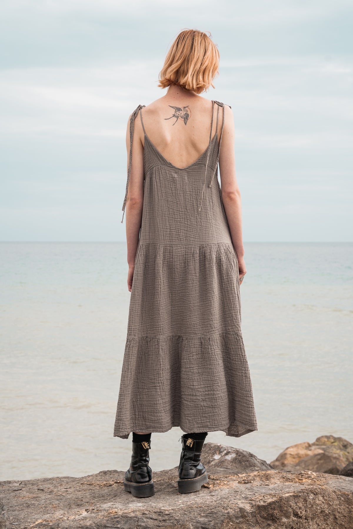 Thalia Dress Stone