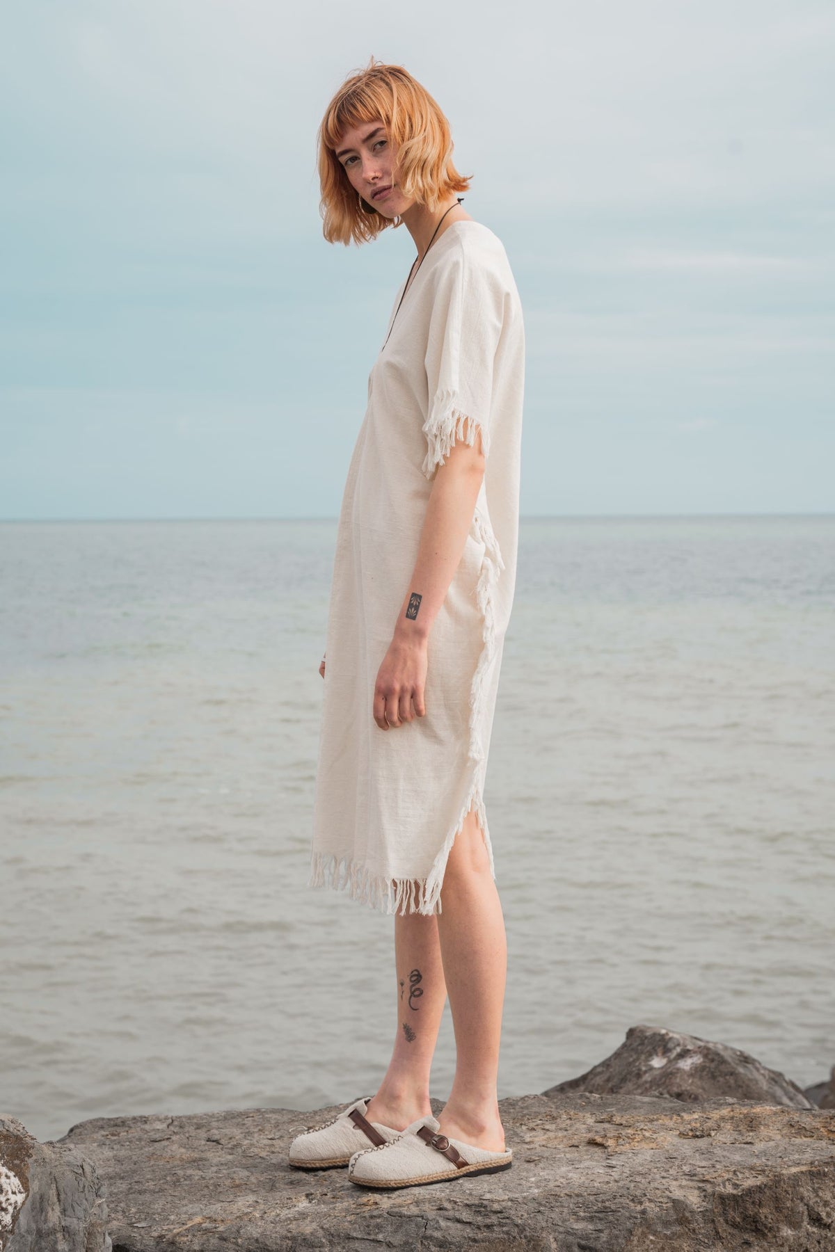 Lisa Dress White
