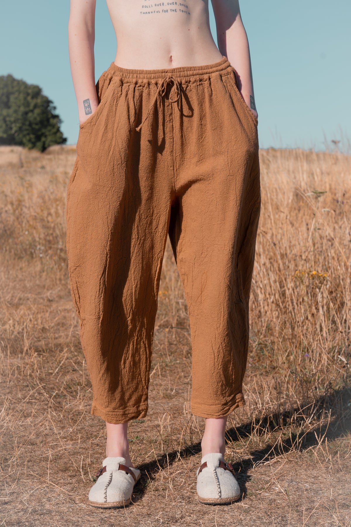 Riley Trousers Rustic Clay